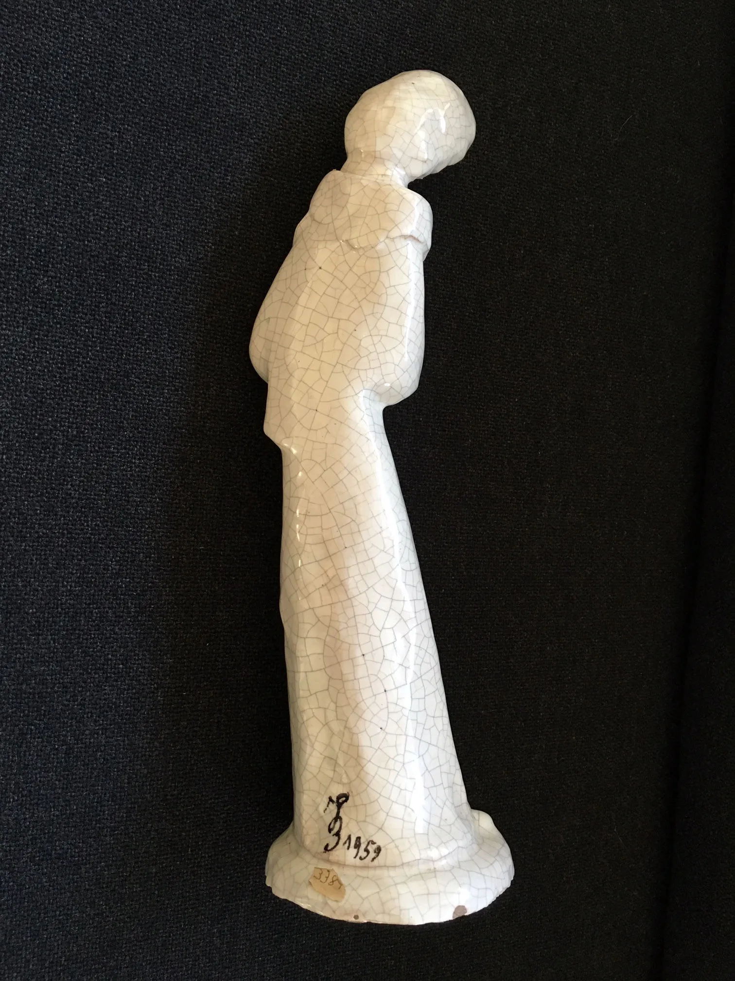Figura, Jorge Barradas, 1959, Ceramic sculpture
