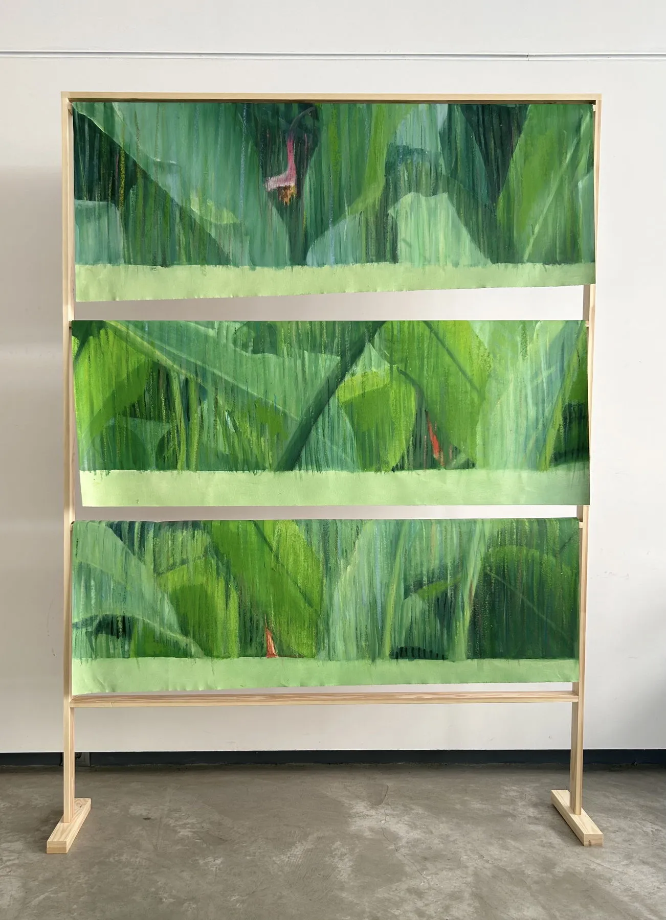 Untitled (261-18), Stefanie Pullin, 2022, Mixed media on canvas