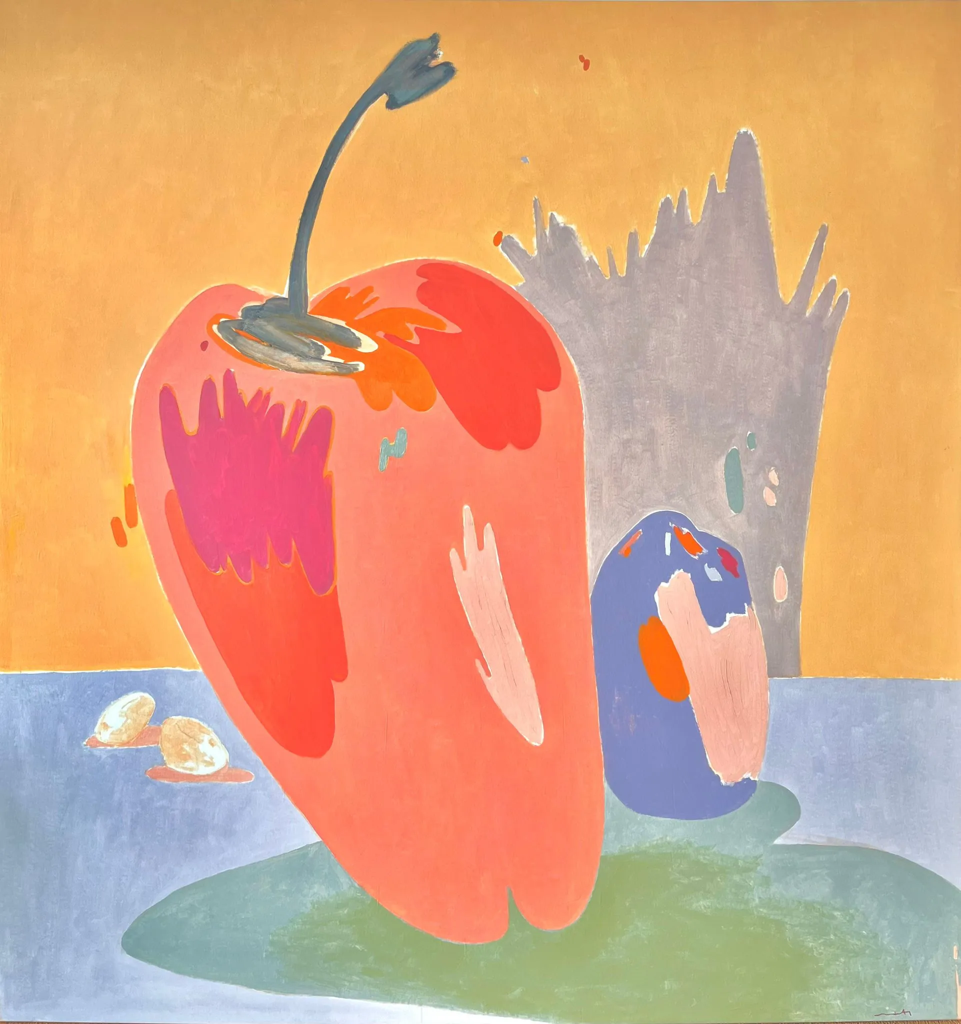 Red Delicious, Maria Rebela, 2018, Oil on canvas