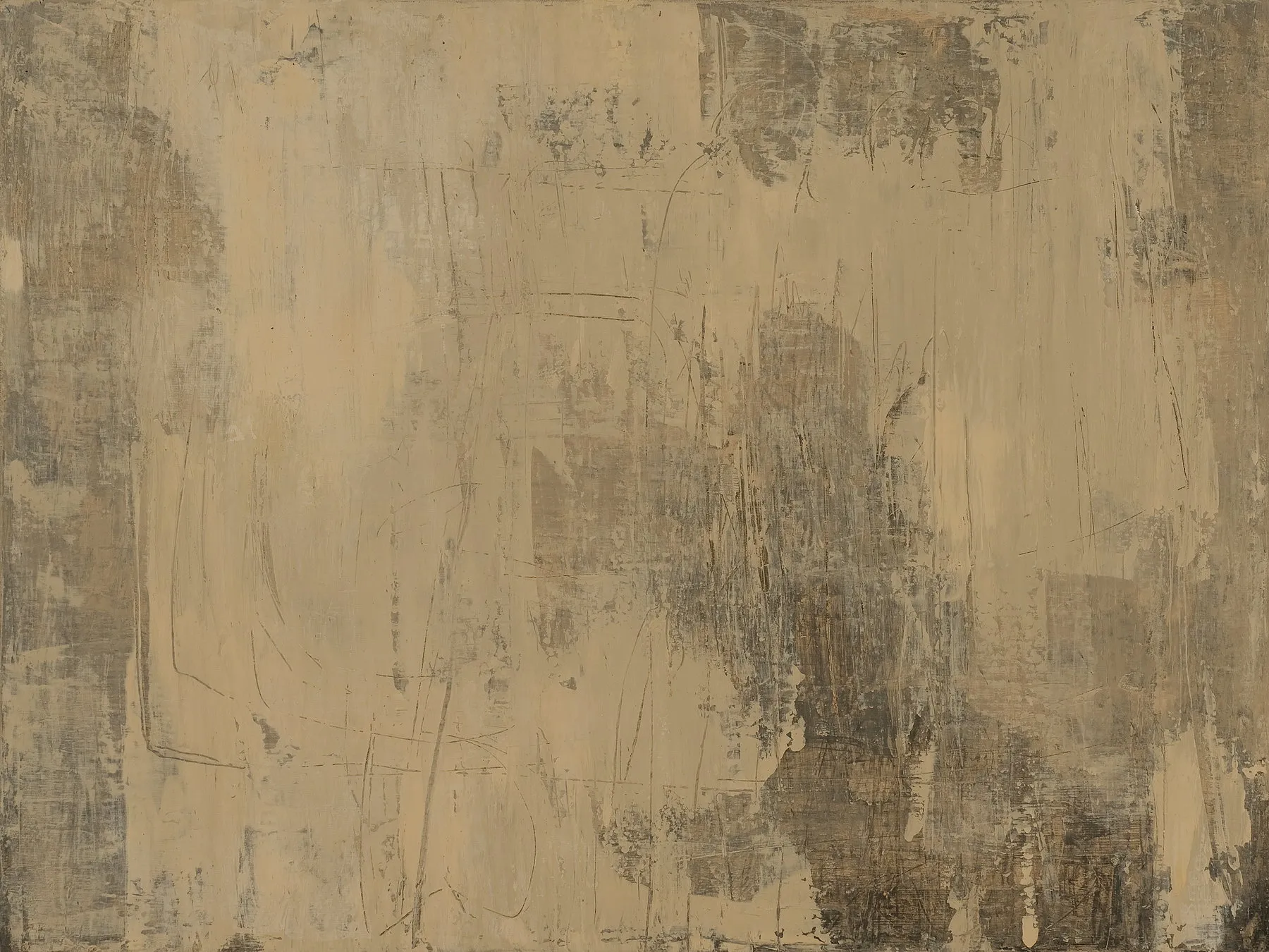 Les paillers du Jardin du Temple d'Argent, Jean Pierre Porcher, 2011, Acrylic on canvas