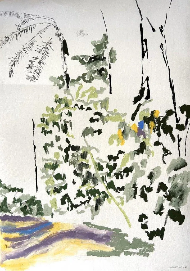 Untitled (264-21), Carlota Roque Martins, 2023, Mixed media on paper