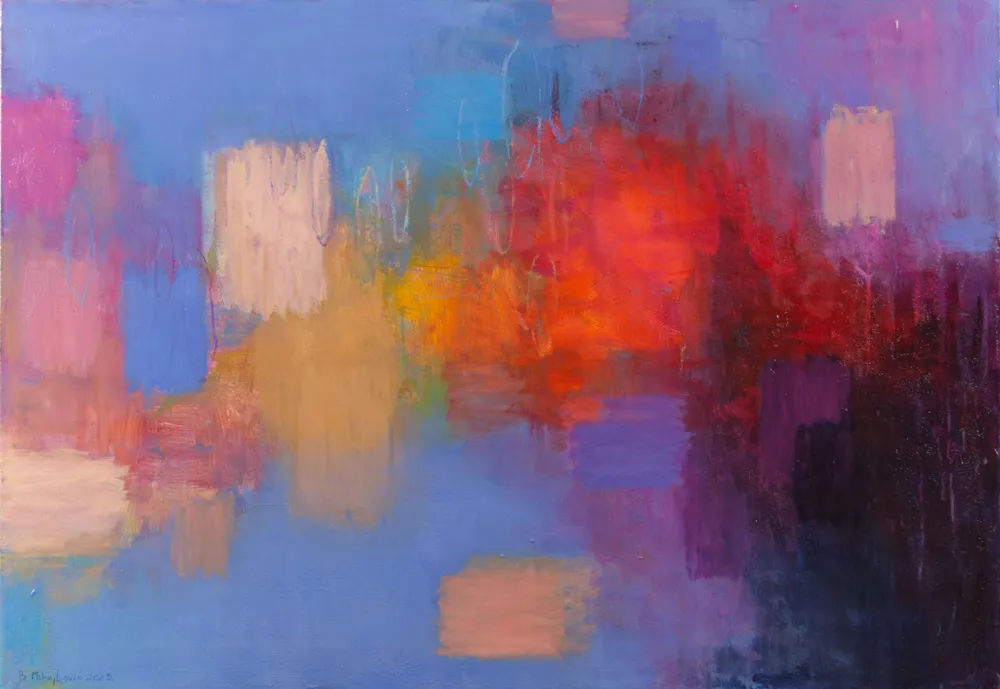 A.P.25-687, Branislav Mihajlović, 2025, Oil on canvas