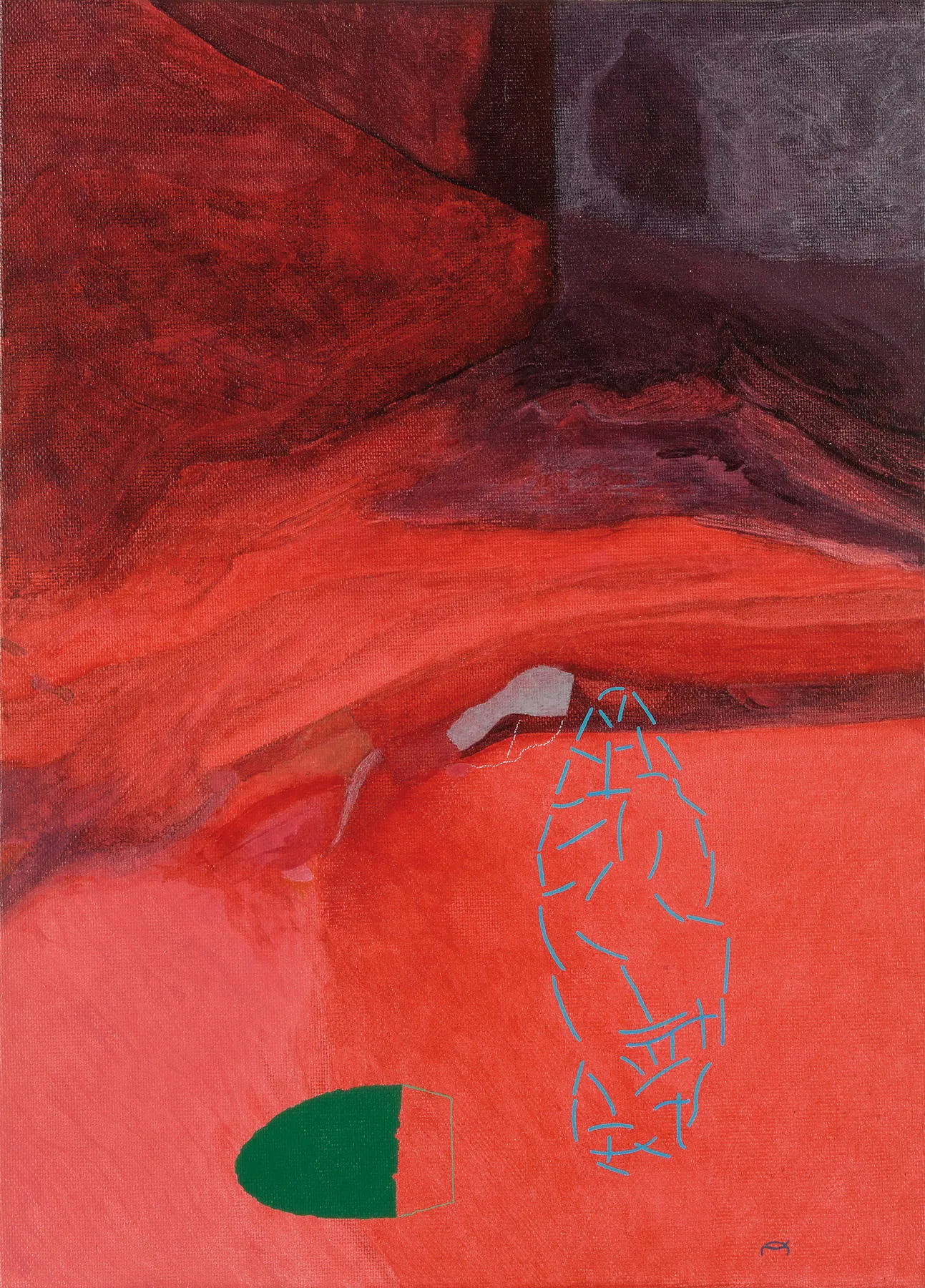 sombra, Fala Mariam, 2015, Acrylic on canvas
