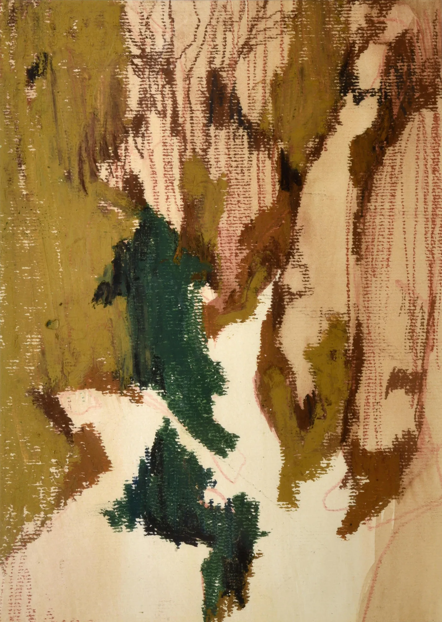 Untitled (232-16), Stefanie Pullin, 2020, Mixed media on paper