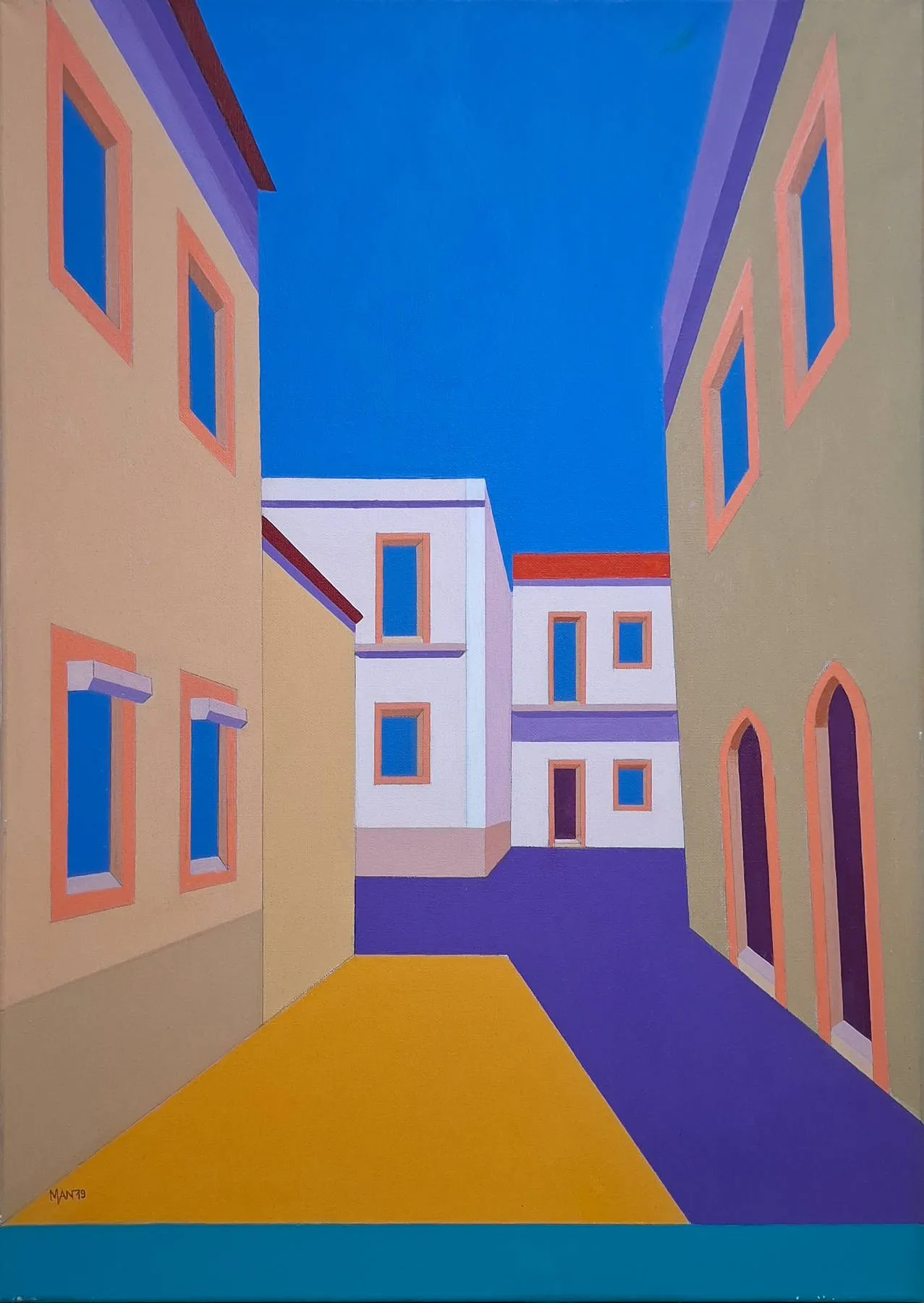 Graça III, MAN, 2019, Acrylic on canvas