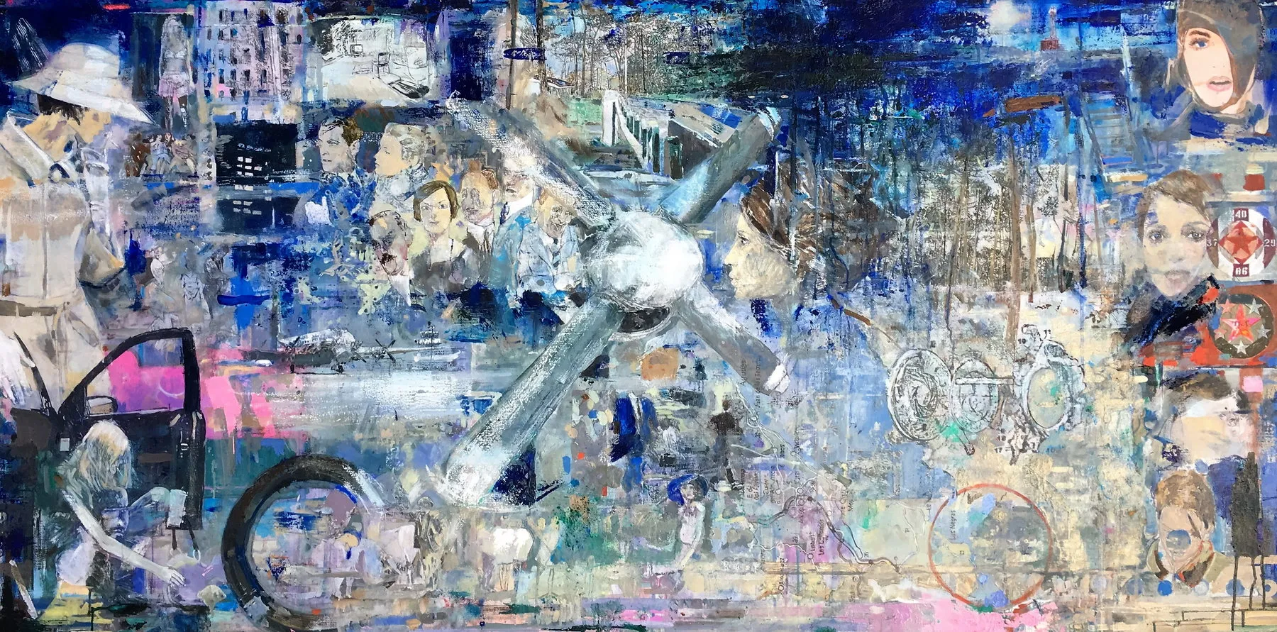 Untitled (174-10), João Cristóvão, 2013, Mixed media on canvas