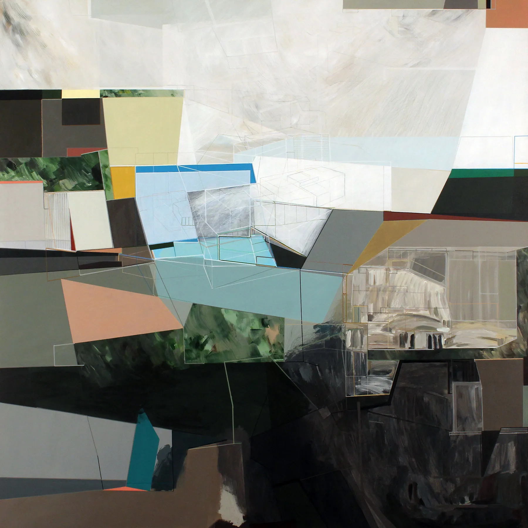ISNESS #08, Susana Chasse, 2024, Mixed media on MDF