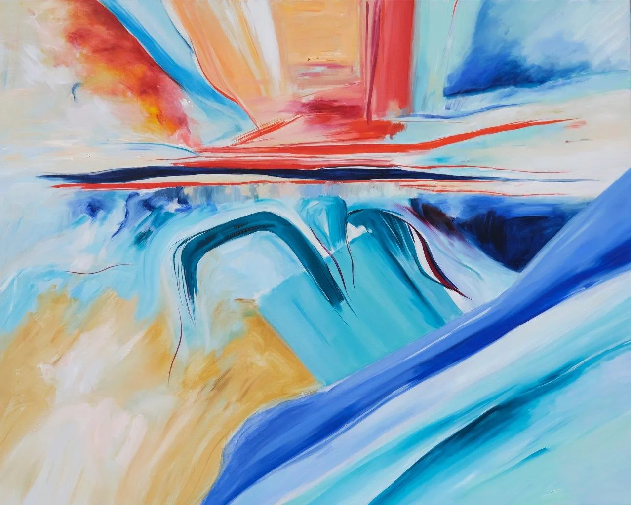 Ser-paisagem XI, Ana Sério, 2022, Oil on canvas