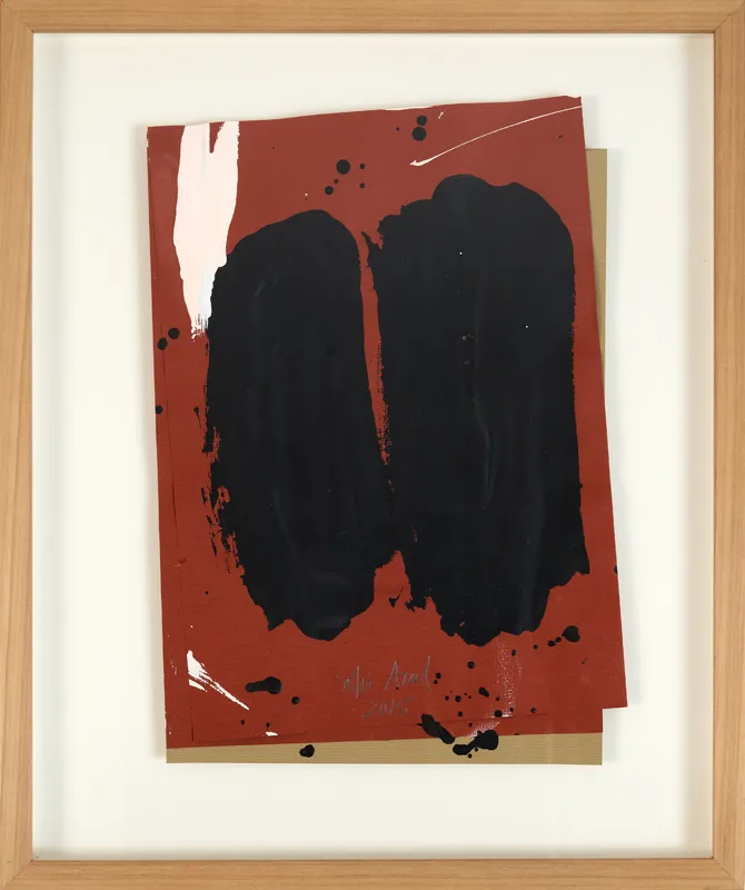 Série Sombra (299-24), Sofia Areal, 2015, Mixed media and collage on paper