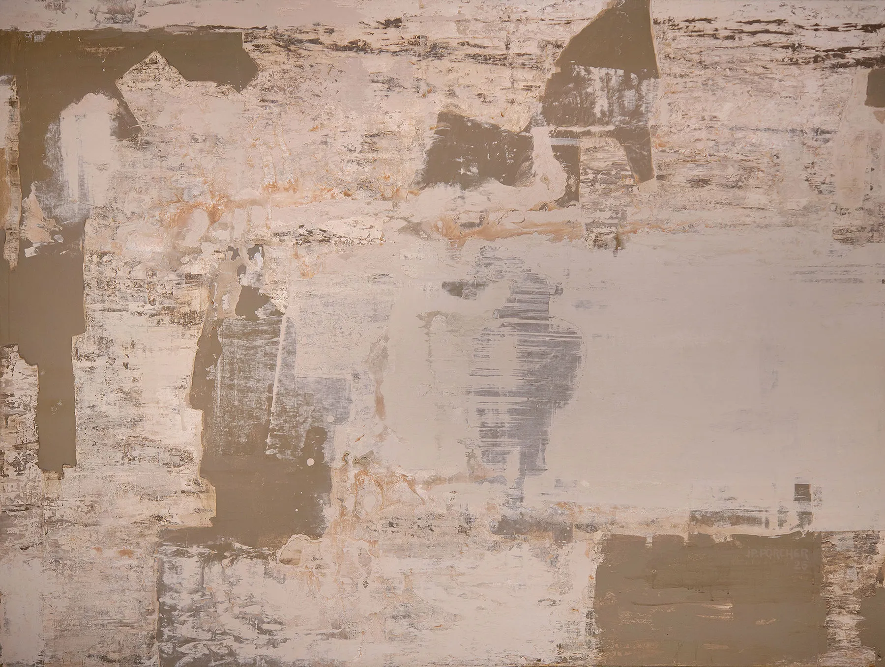 Série 2: Idylle, Jean Pierre Porcher, 2026, Acrylic on canvas