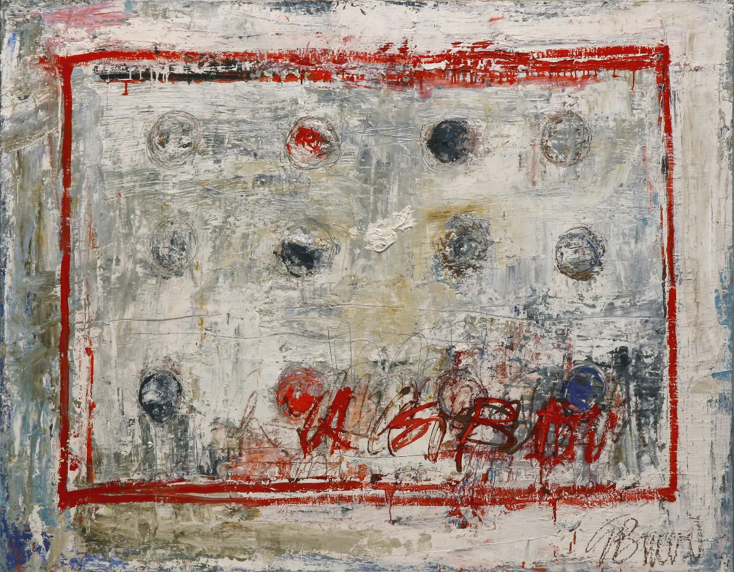 Untitled (109-02), González Bravo, 2009, Oil on canvas