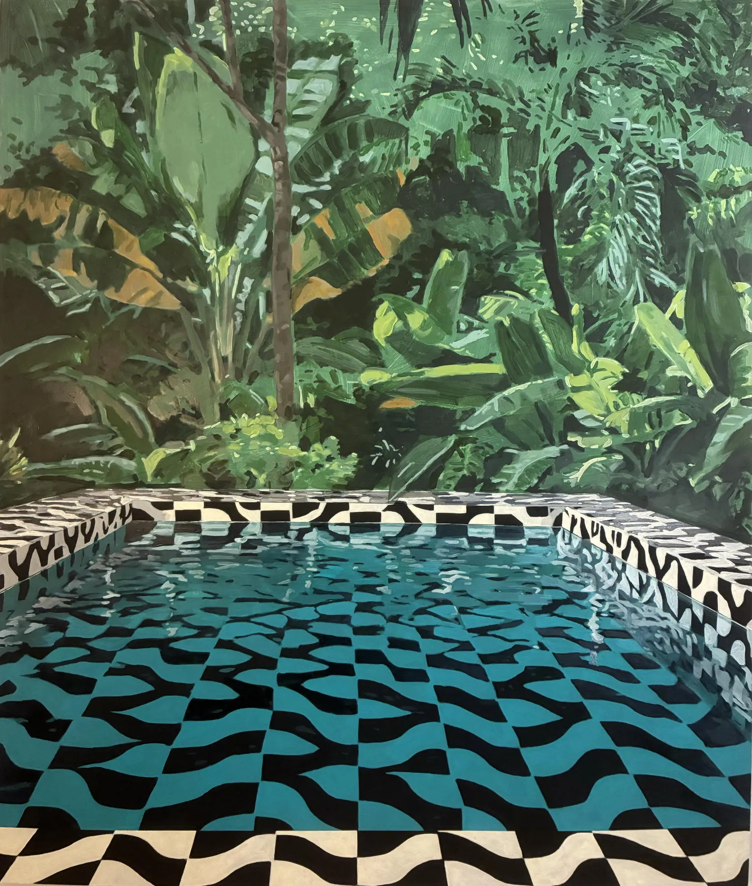 Untitled (301-05), Ana Cardoso, 2026, Acrylic and coloured pencil on MDF