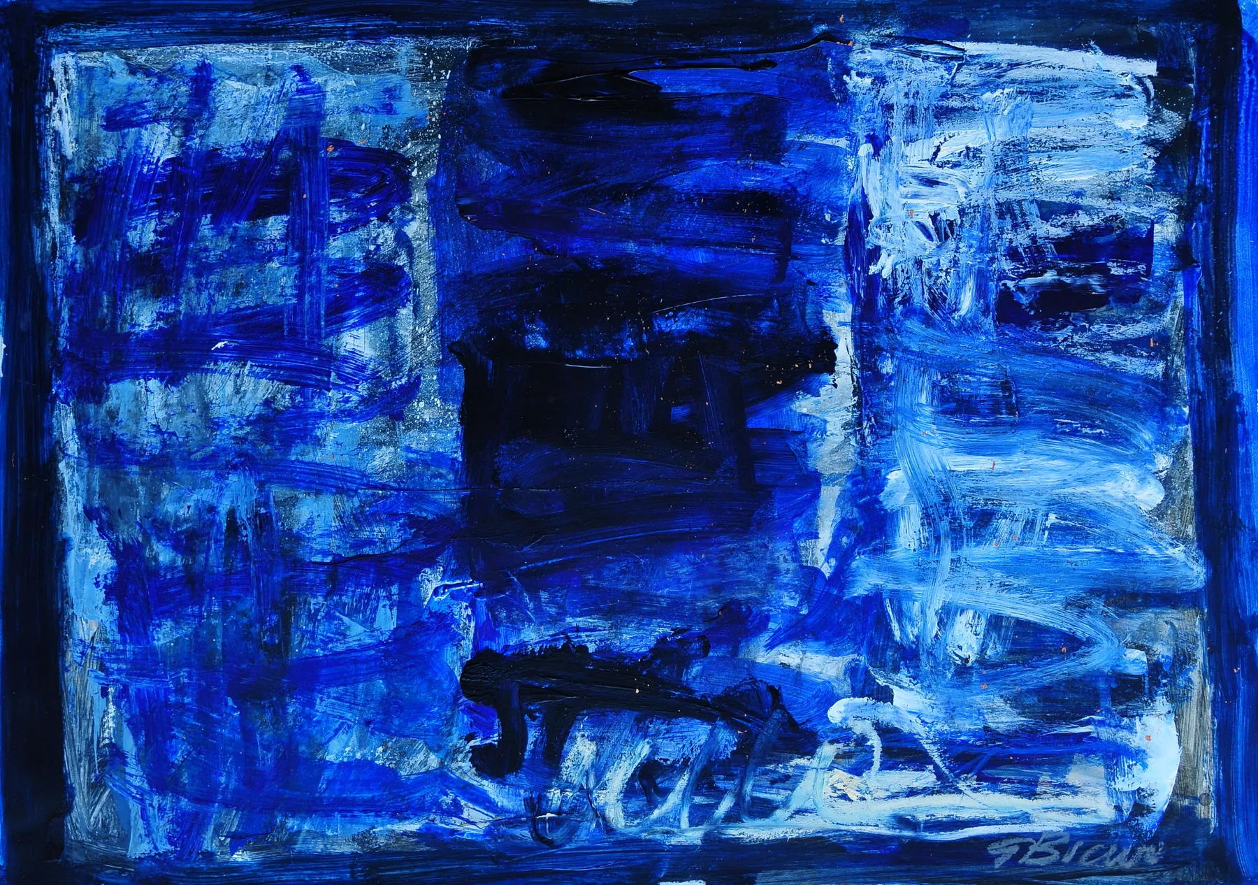 Untitled (131-14), González Bravo, 2013, Painting on paper