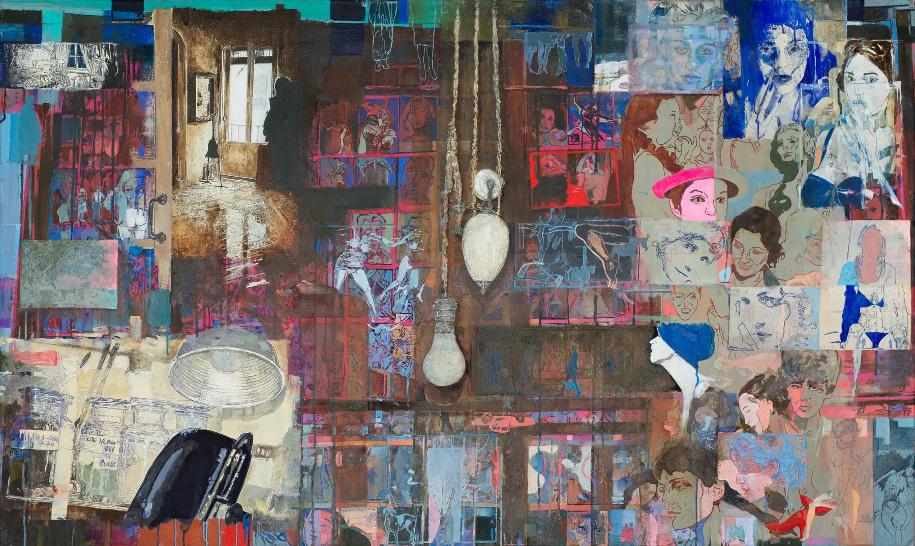 Untitled (223-08), João Cristóvão, 2020, Oil on canvas