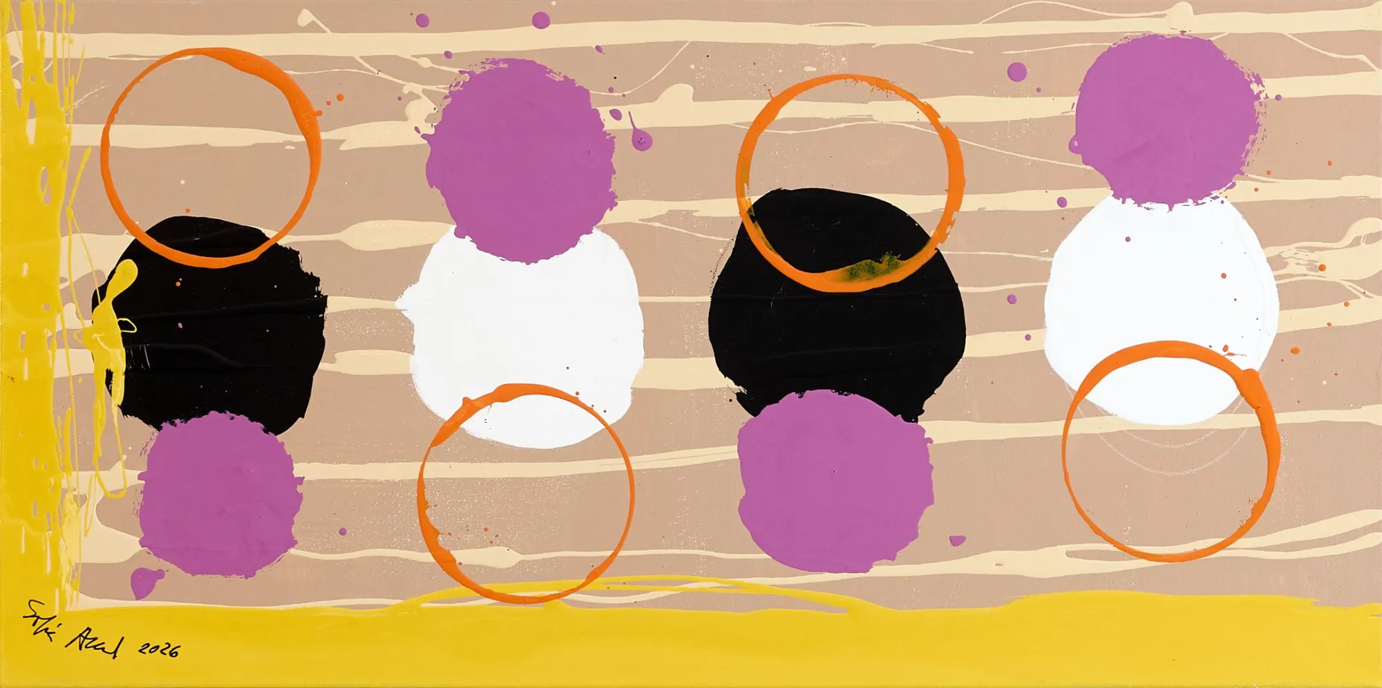 Untitled (299-11), Sofia Areal, 2026, Mixed media on canvas