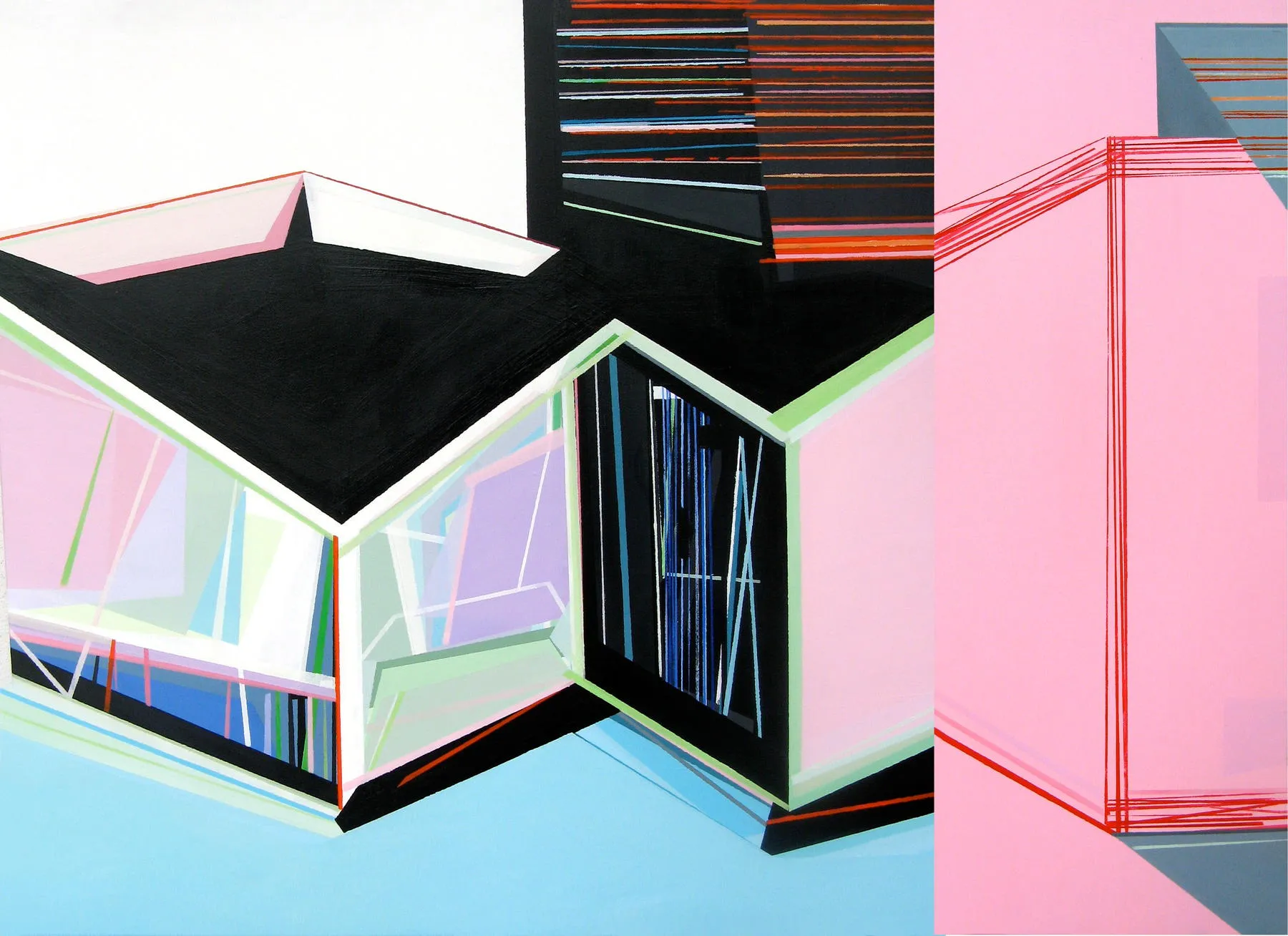De uma forma muito clara #2, Ana Pais Oliveira, 2014, Acrylic on canvas