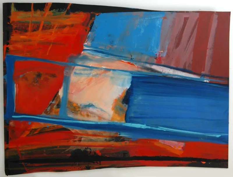 Untitled - 019, Ana Sério, 2012, Oil on paper
