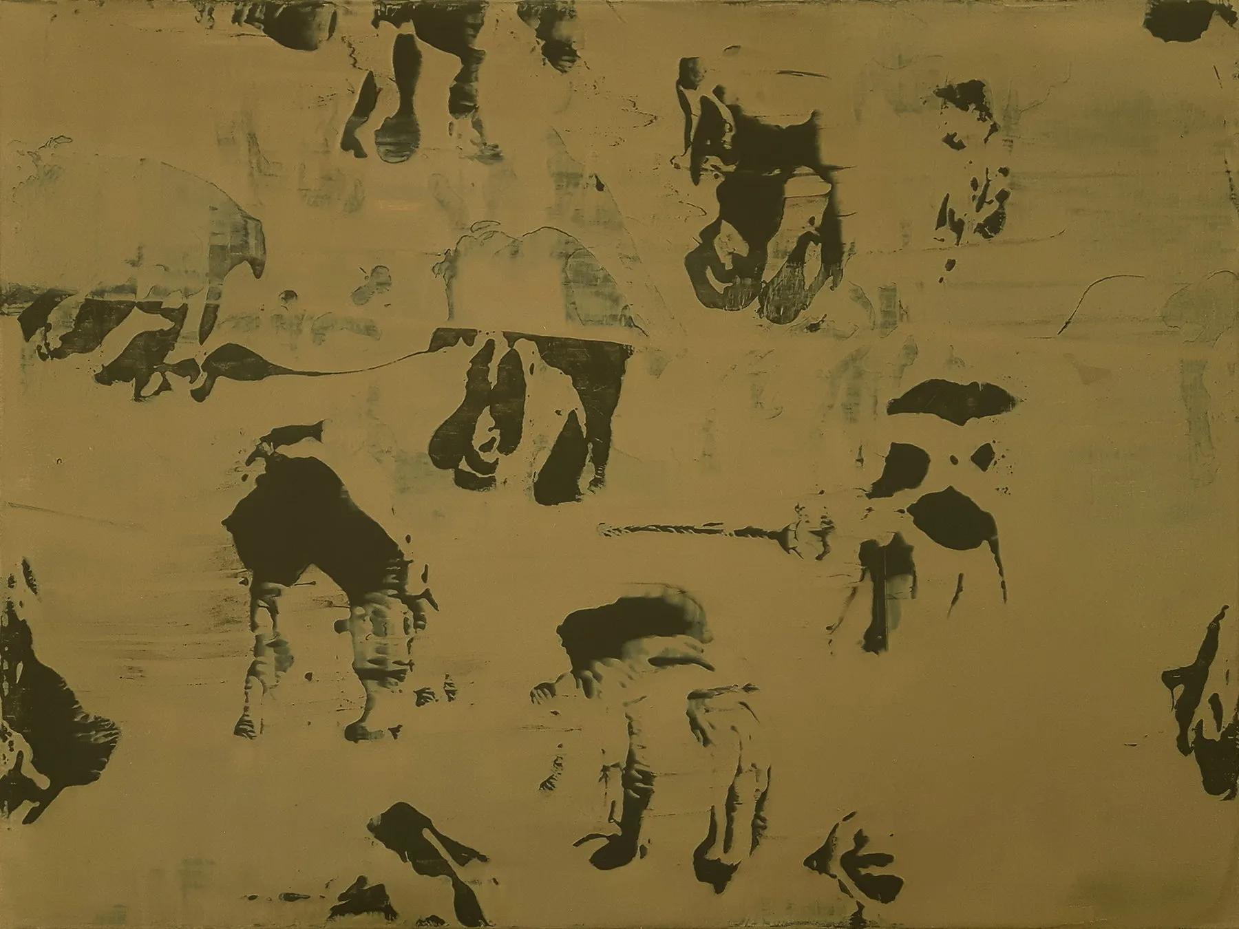 Évolution, Jean Pierre Porcher, 2020, Acrylic on canvas
