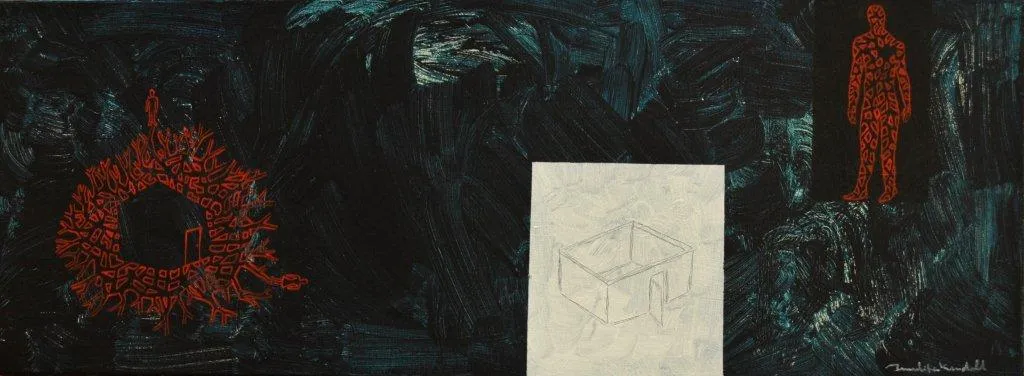 99 39 Série Abrigo II, Benedita Kendall, 2010, Acrylic on canvas