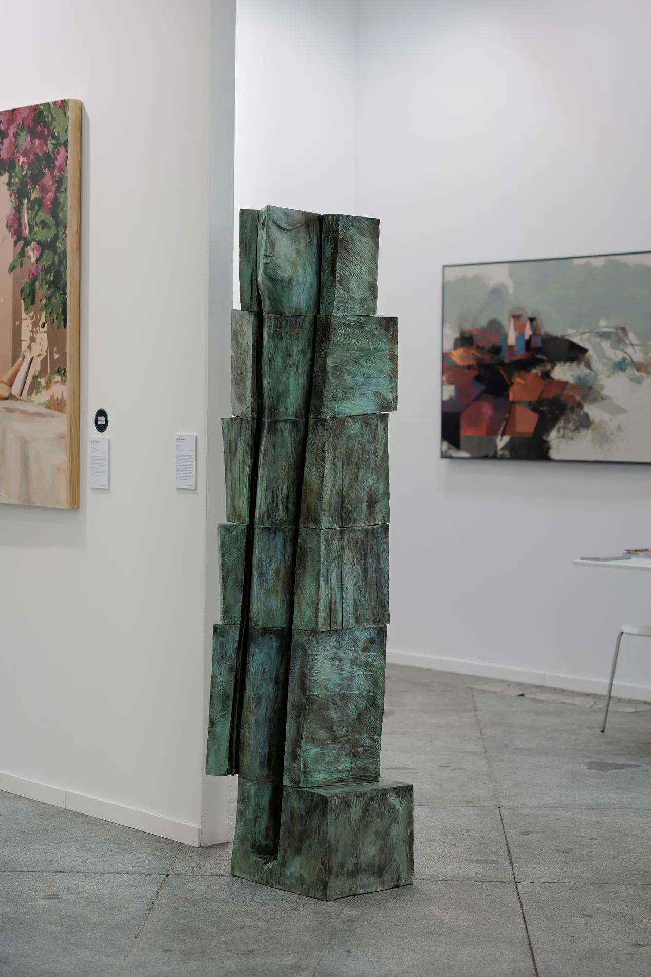 Totem, Paulo Neves, 2025, Bronze sculpture
