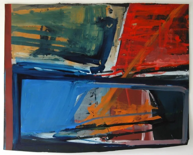 Untitled - 020, Ana Sério, 2012, Oil on paper