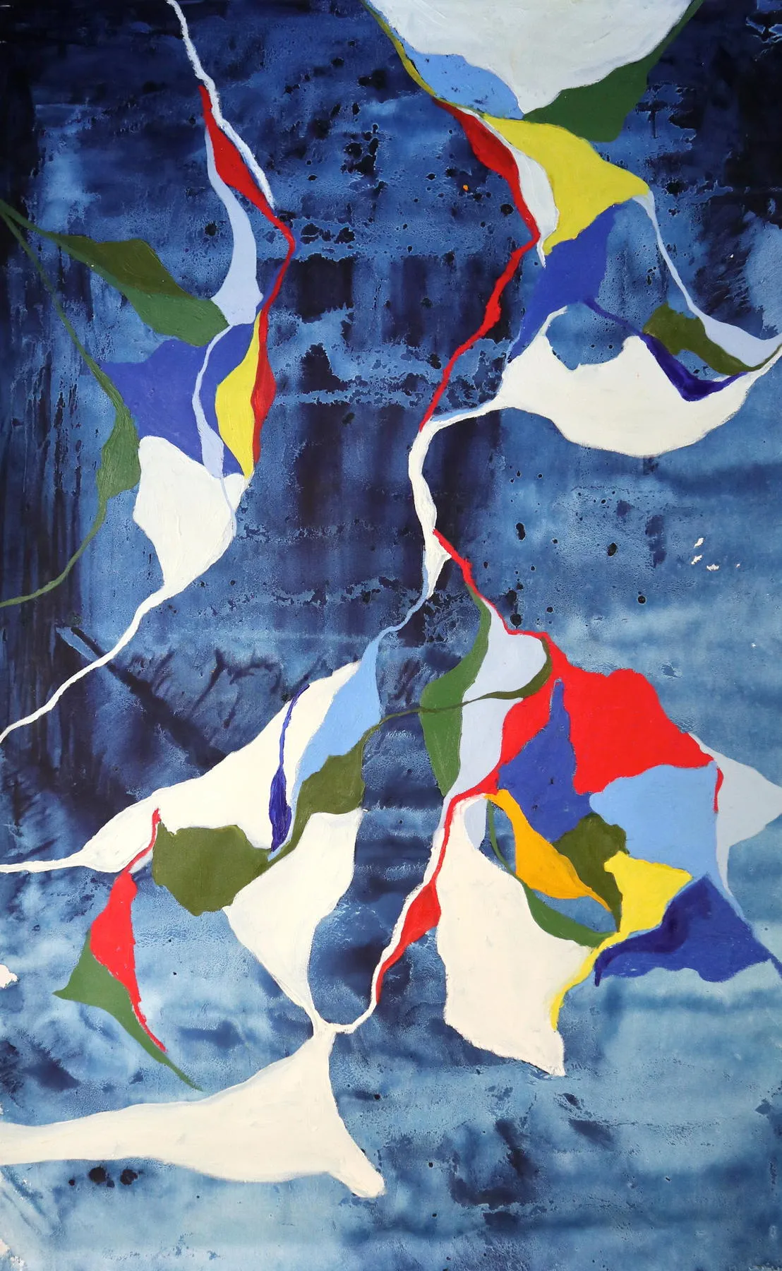 Untitled - série Mapas 10, Carlota Roque Martins, 2020, Oil on canvas