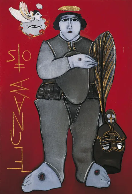 São Manuel, Armanda Passos, 2005, Oil on canvas