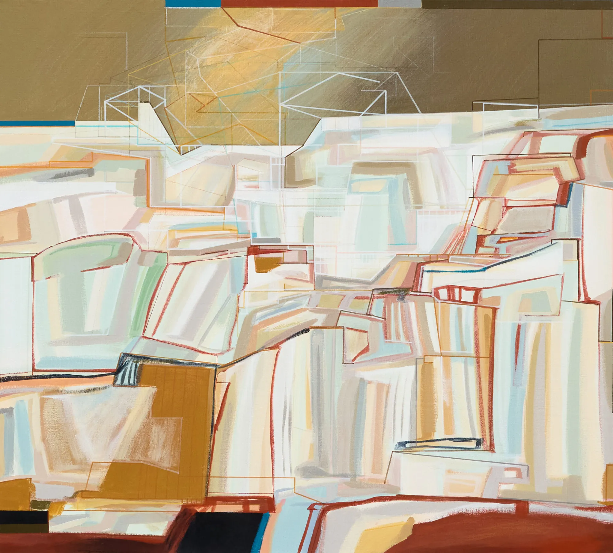 Deep Truth #07, Susana Chasse, 2026, Mixed media on canvas