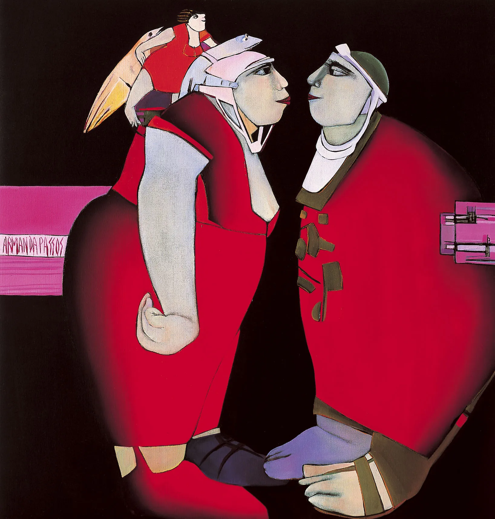 Untitled #4, Armanda Passos, 2003, Oil on canvas