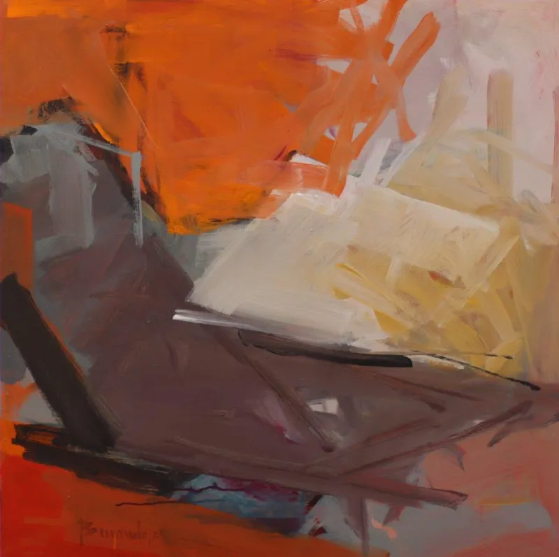 Tarde de verão I, Benvindo de Carvalho, 2025, Acrylic on canvas