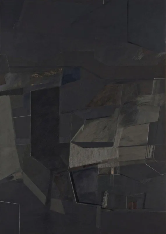Emptiness I, Susana Chasse, 2016, Mixed media on MDF