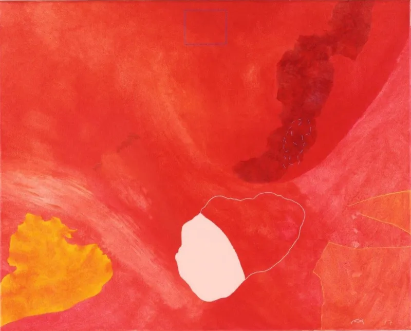 limiar, Fala Mariam, 2017, Acrylic on canvas