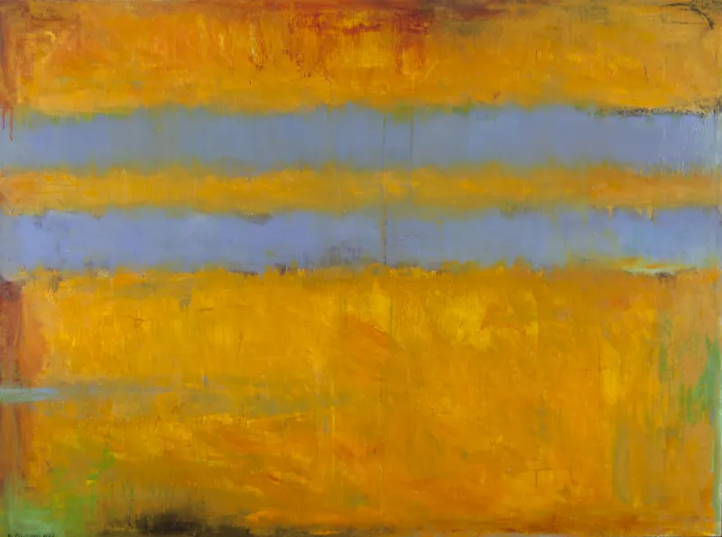 A.P.22-525 (Horizons IV), Branislav Mihajlović, 2022, Oil on canvas