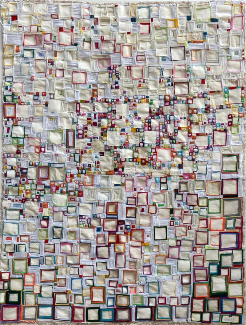 Untitled (280-04), Isabel Torres, 2024, Mixed media on canvas