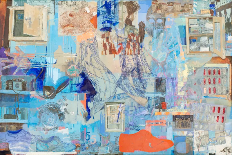 Untitled (223-02), João Cristóvão, 2020, Oil on canvas