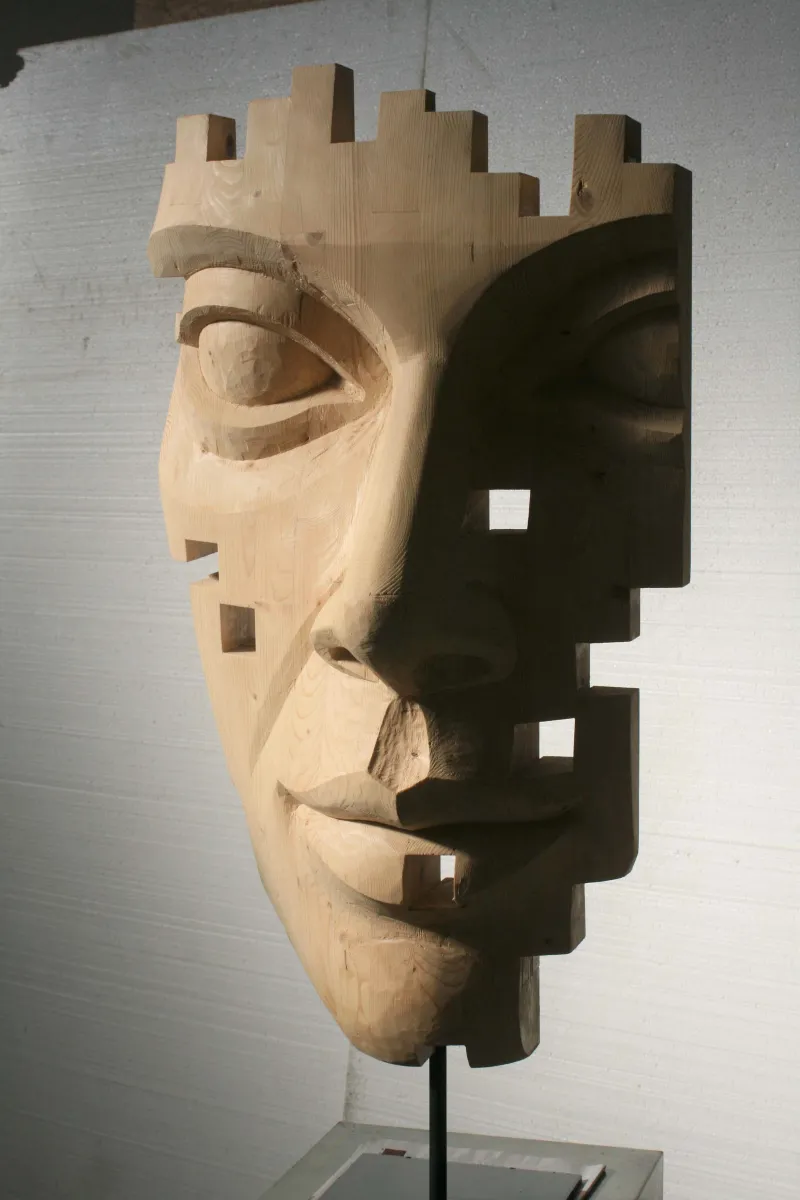 Figurante II, Nogueira Lopes, 2016, Wood