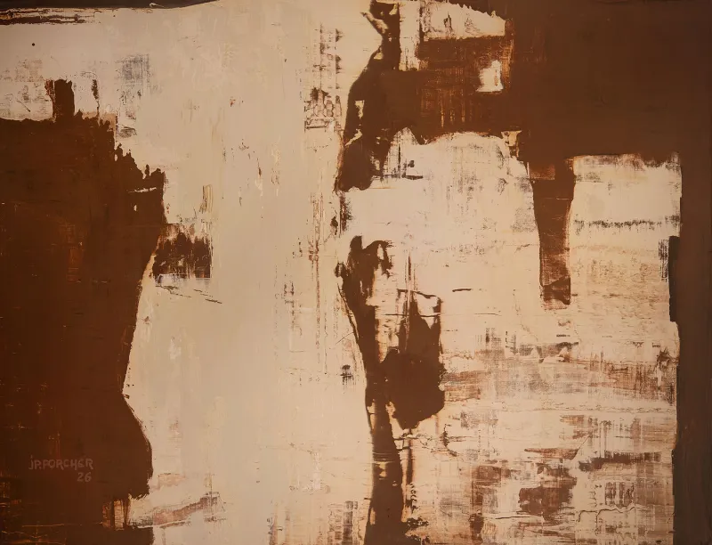 Série 1: Synesthésie, Jean Pierre Porcher, 2026, Acrylic on canvas