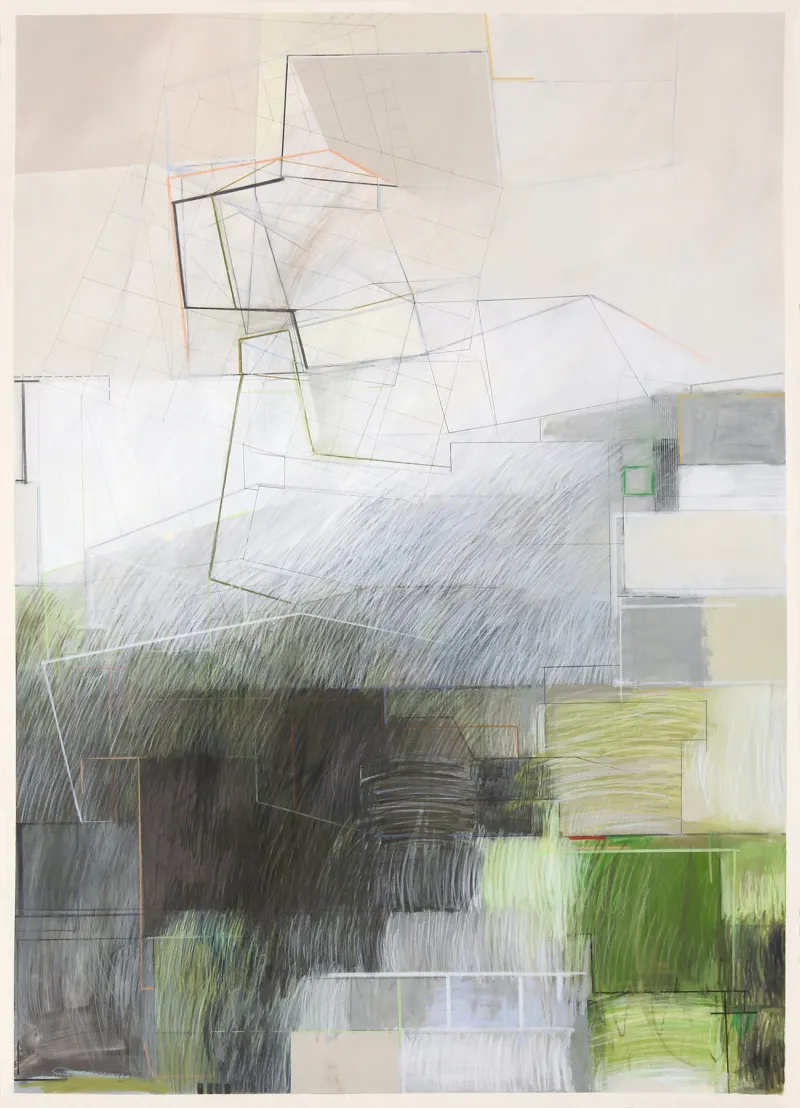 (de) Code #08, Susana Chasse, 2022, Mixed media on paper