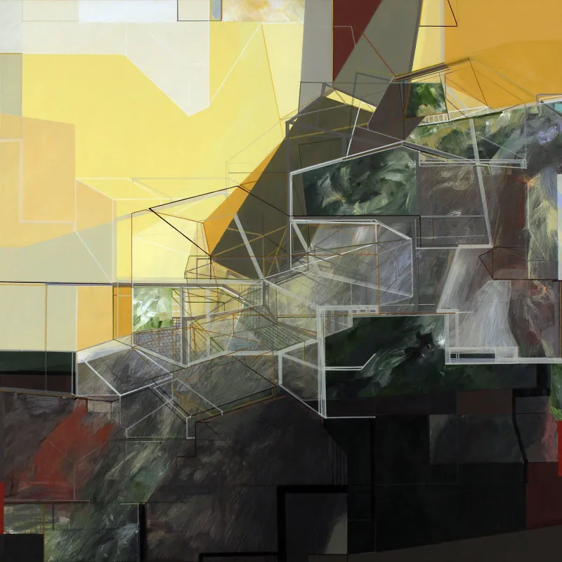 ISNESS #07, Susana Chasse, 2024, Mixed media on MDF