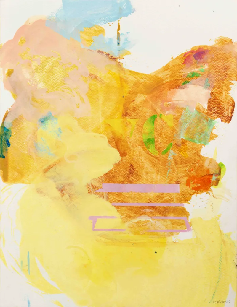 Untitled (296-27), Victor Costa, 2025, Acrylic on paper
