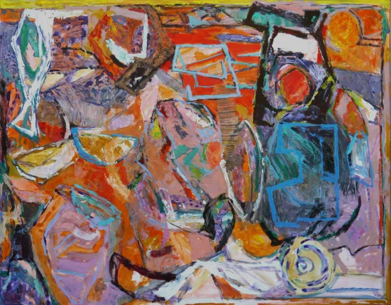 Untitled (221-09), Luís Rodrigues, 2020, Acrylic on canvas