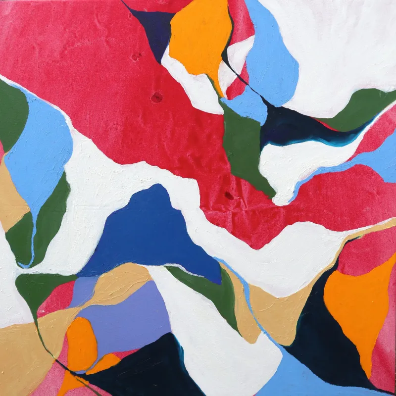 Untitled - série Mapas 27, Carlota Roque Martins, 2021, Oil on canvas
