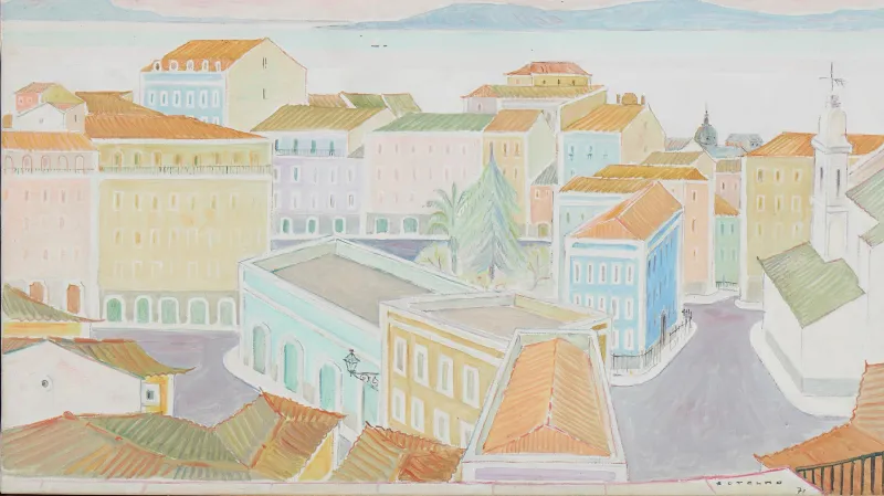 Lisbon, Carlos Botelho, 1971, Oil on canvas