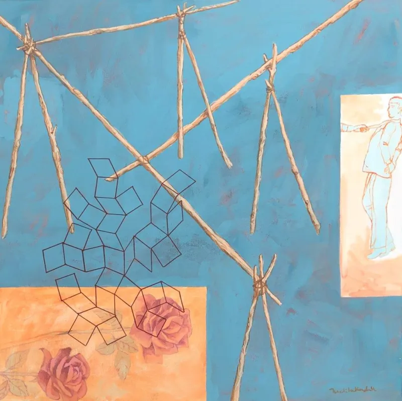 Sedução, Benedita Kendall, 2024, Acrylic on canvas