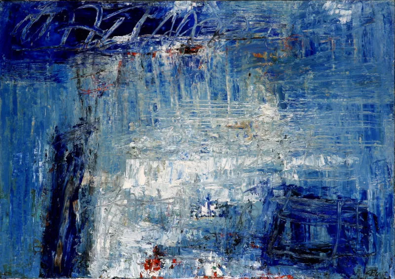 Untitled (109-05), González Bravo, 2011, Oil on canvas