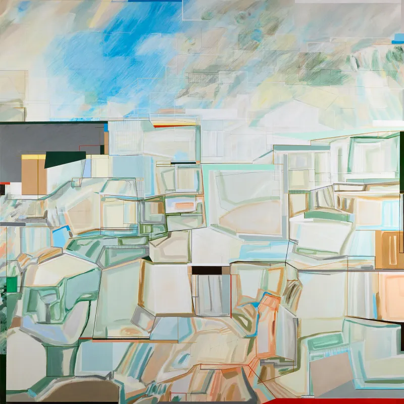 Deep Truth #01, Susana Chasse, 2026, Mixed media on canvas