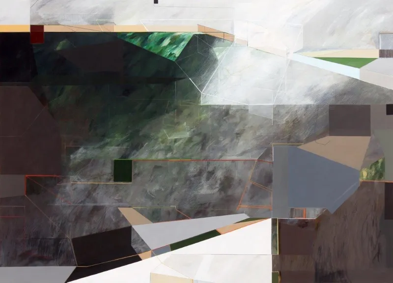 No Land. No Thing #05, Susana Chasse, 2018, Mixed media on MDF