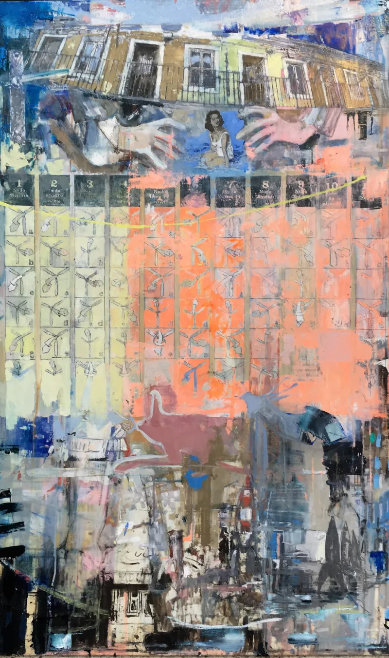 Untitled (174-09), João Cristóvão, 2013, Mixed media on canvas