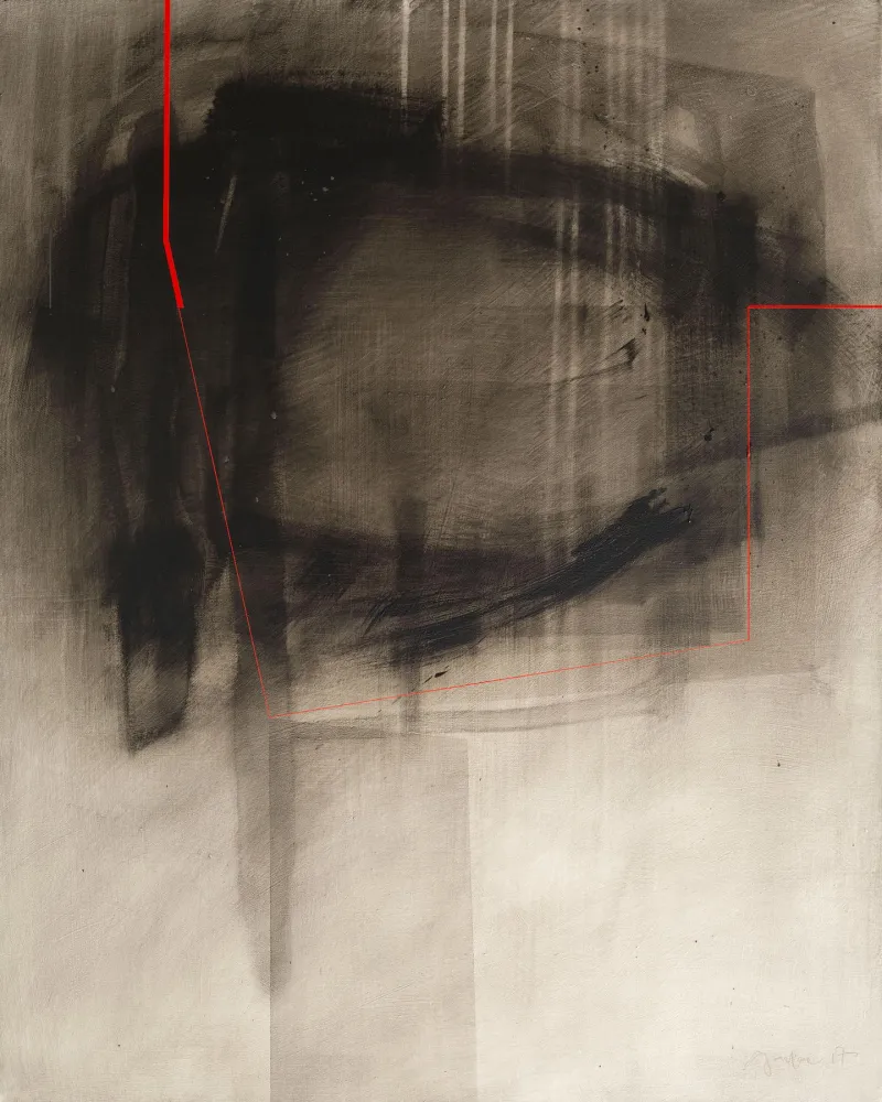 Separated Land #70, Fernando Gaspar, 2017, Acrylic on canvas