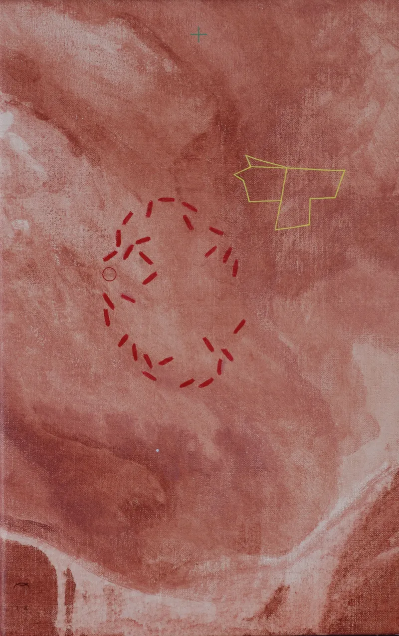 profecia, Fala Mariam, 2018, Acrylic on canvas